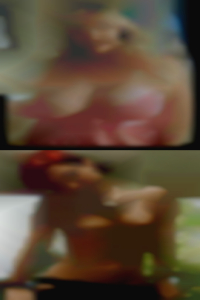 girls in in threesome sport slip pussy shots